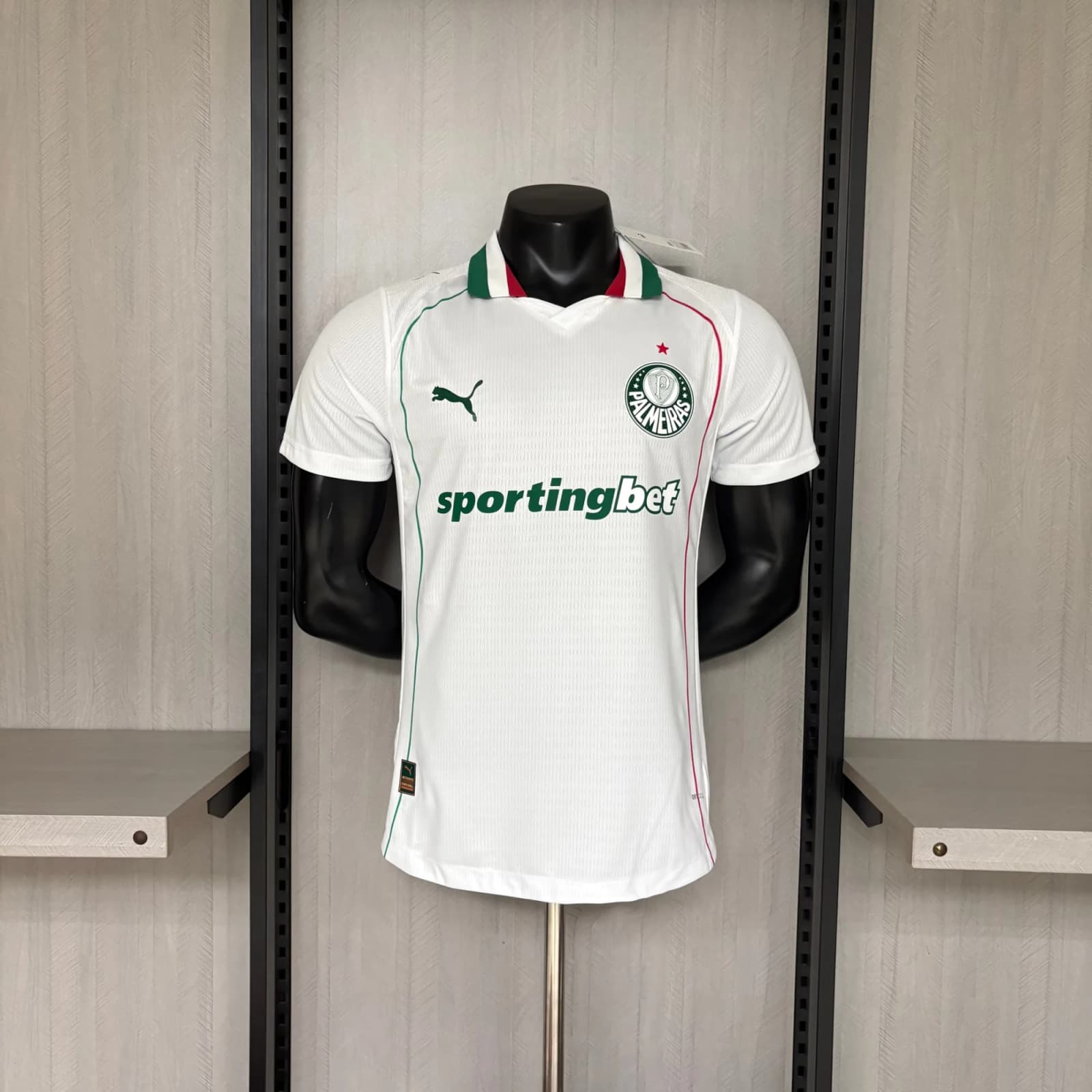Camisa Palmeiras II 2025/26 Branca Jogador — Branco — imagem 1 de 7