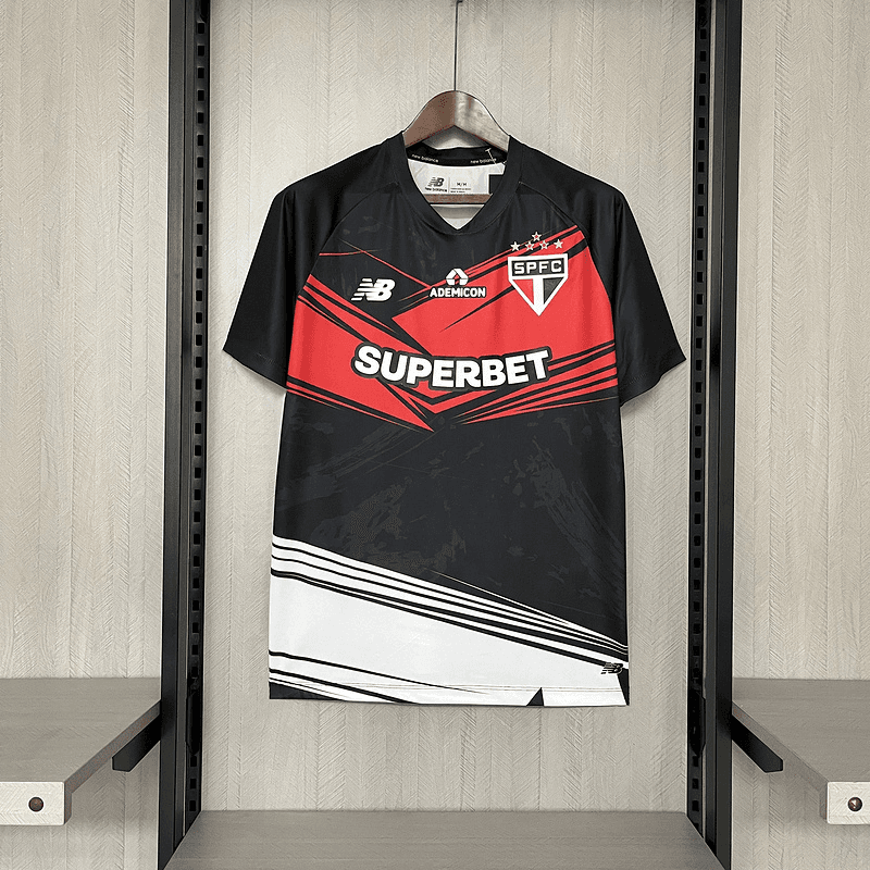 Camisa São Paulo Goleiro 25/26 — Preto — imagem 1 de 4