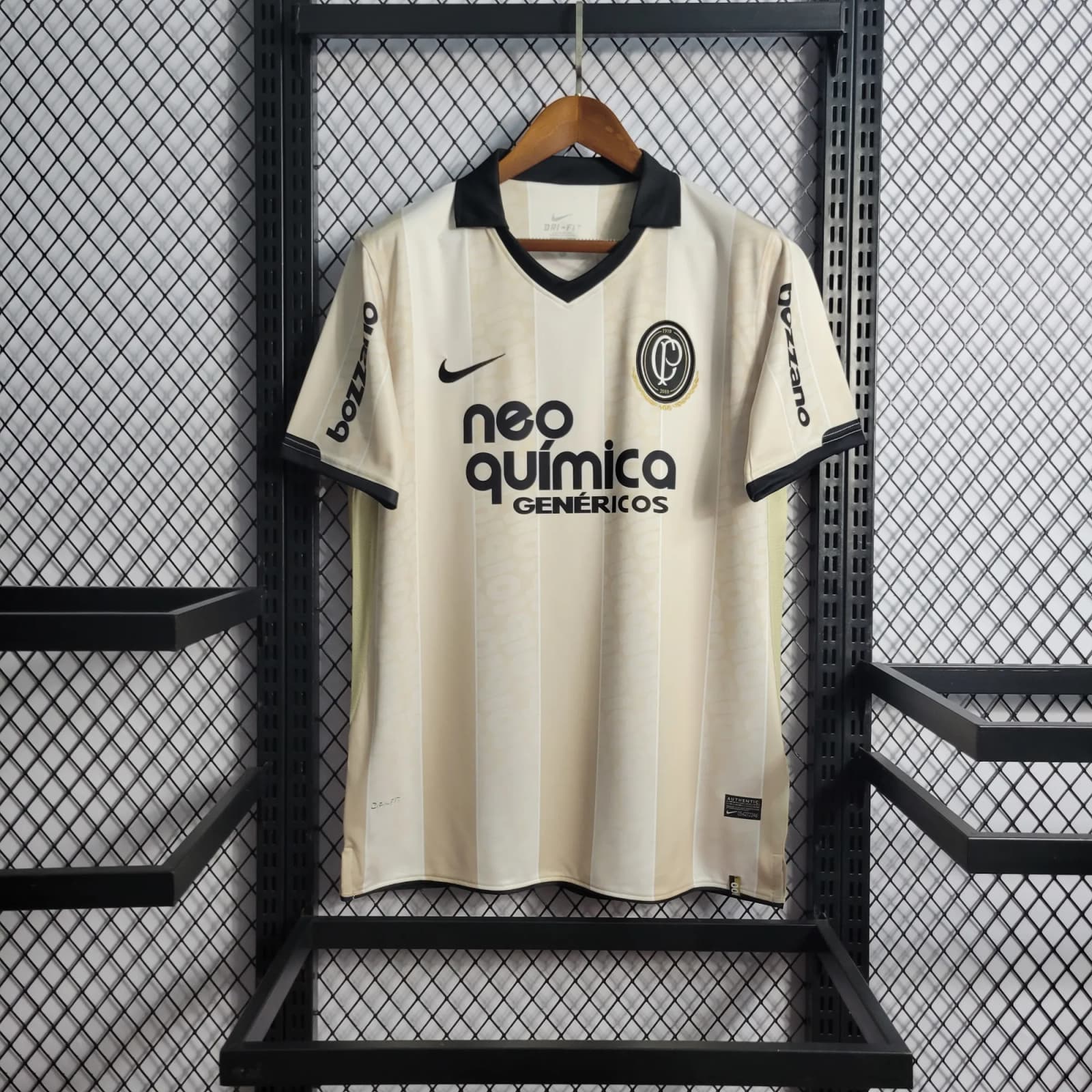 Camisa Corinthians Retrô 2010 Centenário — Branco — imagem 1 de 5