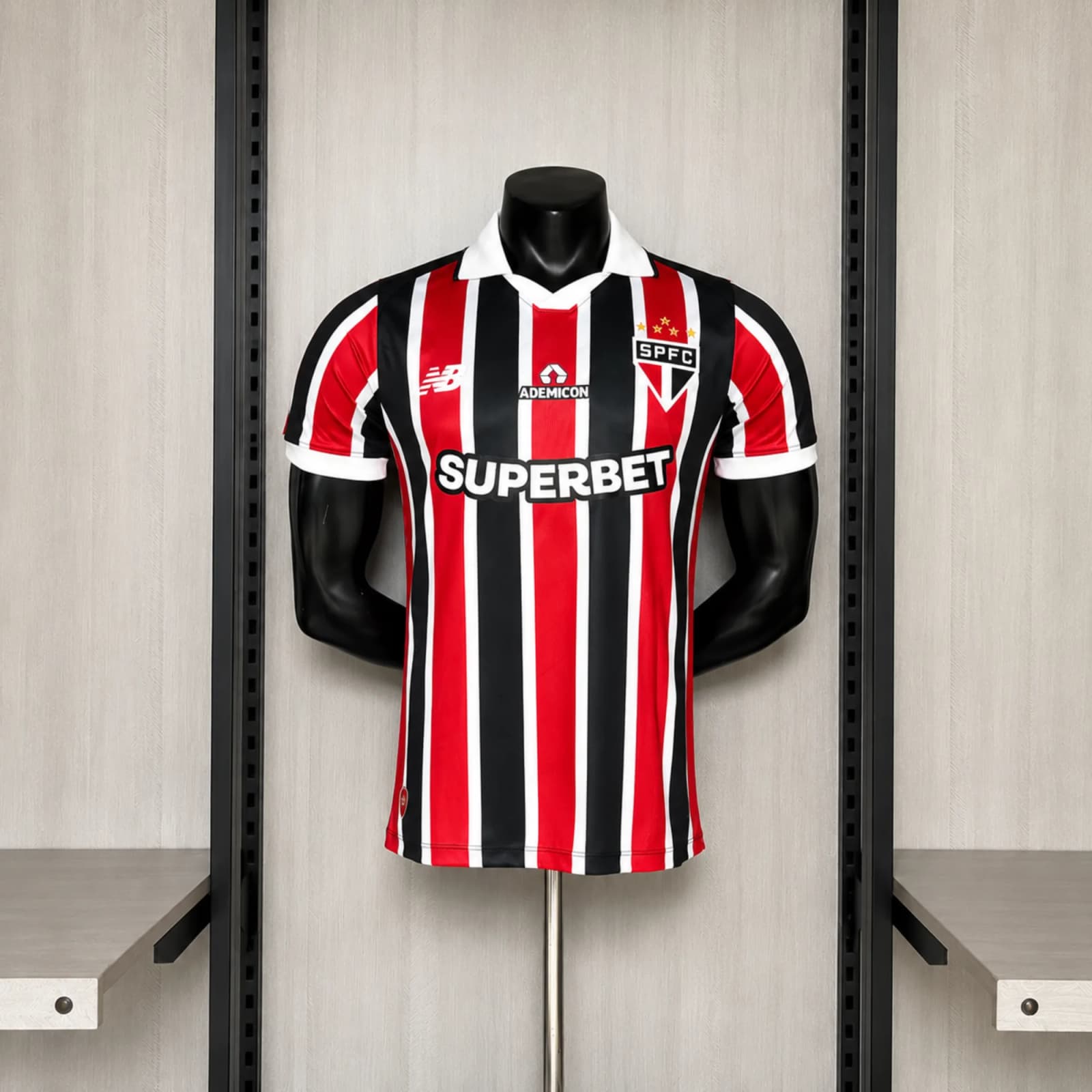 Camisa São Paulo II 26/27 Modelo Jogador — Vermelho — imagem 1 de 7