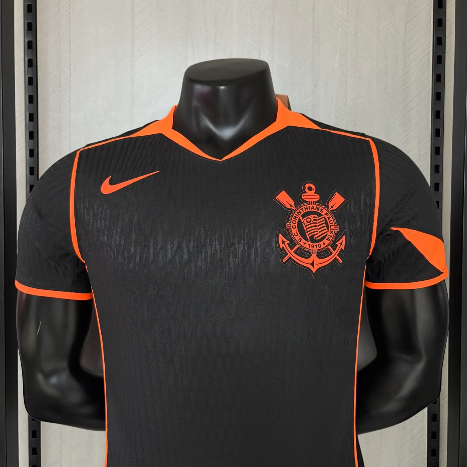 Camisa Corinthians Total 90 III 2025/26 Jogador — Preto — imagem 1 de 7