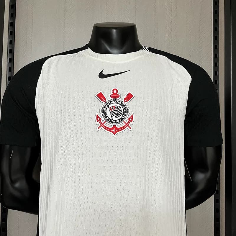 Camisa Corinthians I 2025/26 Jogador — Branco — imagem 1 de 5