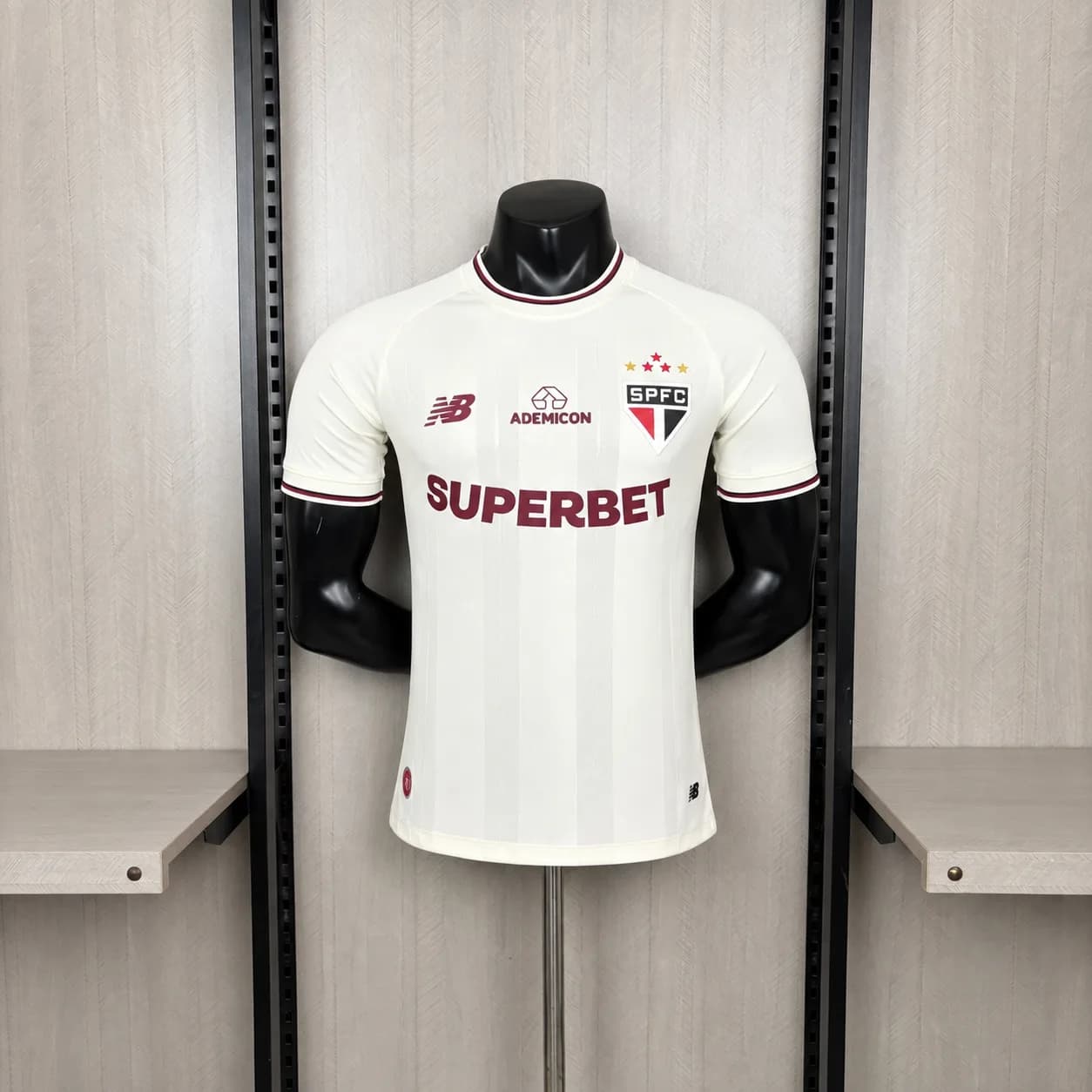 Camisa São Paulo III 26/27 Modelo Jogador — Branco — imagem 1 de 6