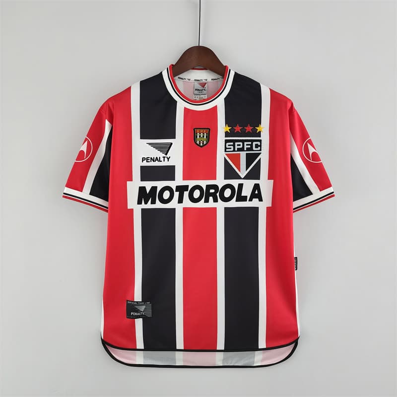 Camisa São Paulo II Retrô 2000 — Vermelho — imagem 1 de 3