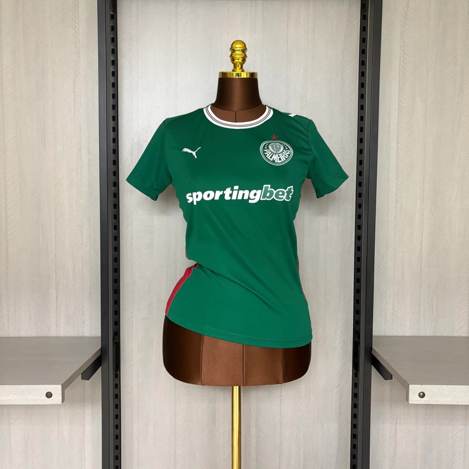 Camisa Palmeiras I 2026/27 Feminina — Verde — imagem 1 de 5
